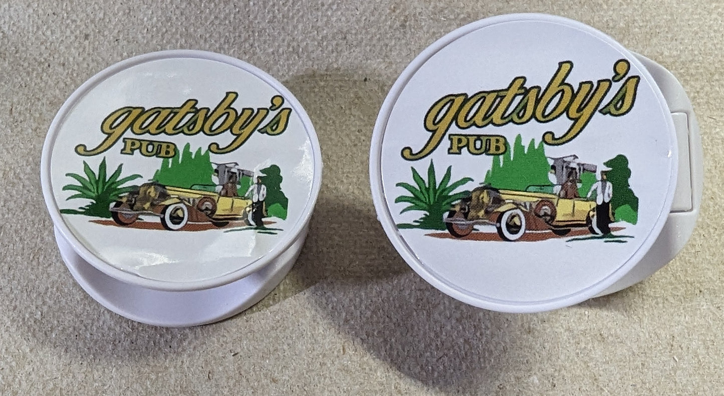 Cell Phone Pop Socket-Gatsby's Rolls-Royce/Mural Logo