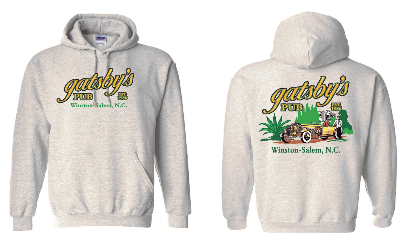 Hoodie with Drawstring and Kangaroo Pocket (Gatsby's Rolls-Royce/Mural Logo)